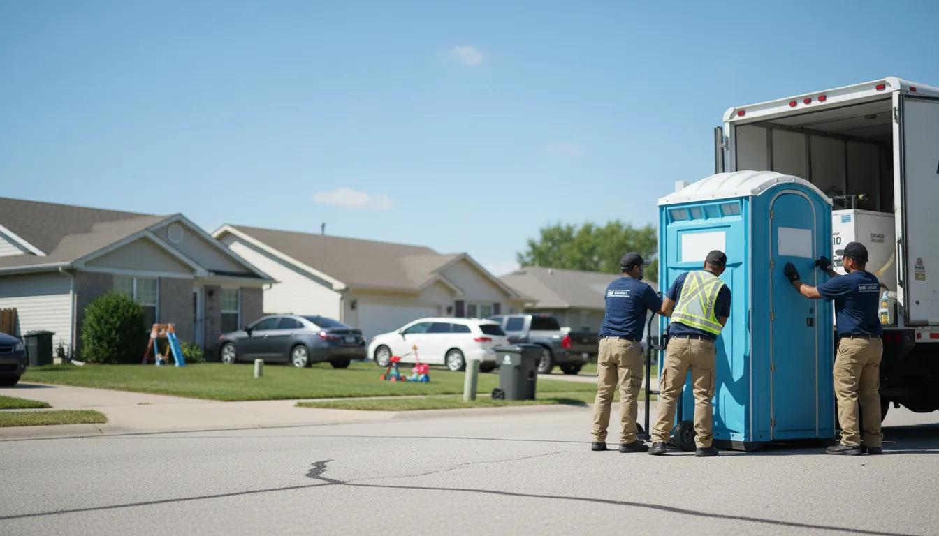 Standard Porta Potty Rentals in Michigan near me